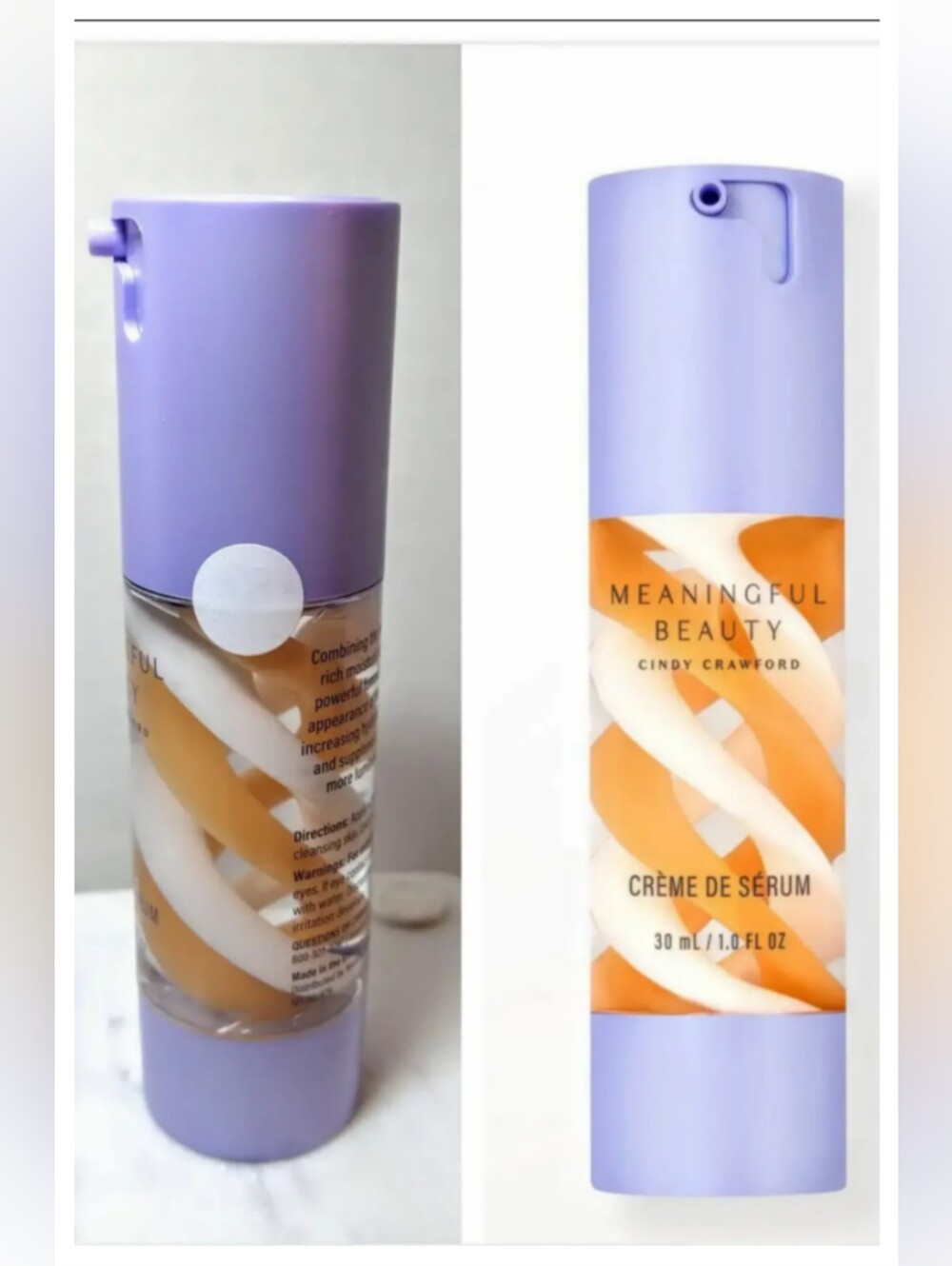 Meaningful Beauty 'Creme De Serum' Nighttime Face Moisturizer 1.0 Fl. Oz. *NEW*